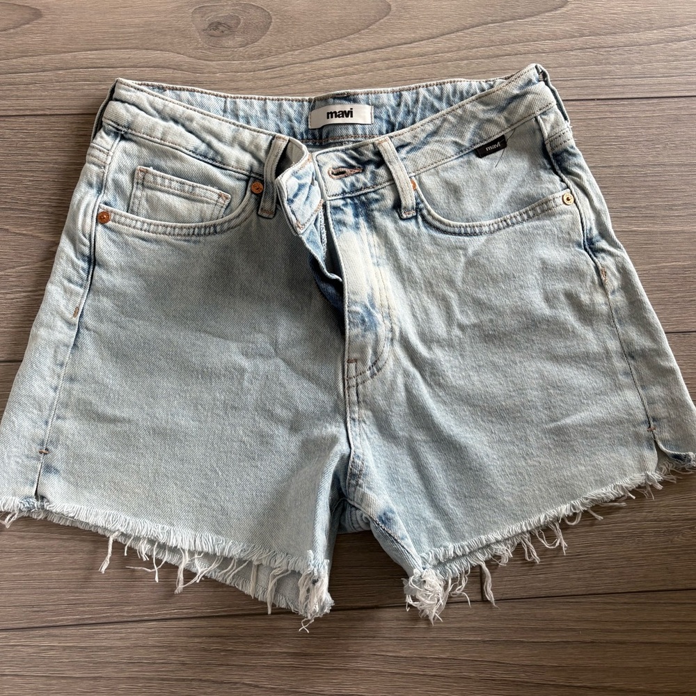 Mavi Heidi Denim Shorts Size 26